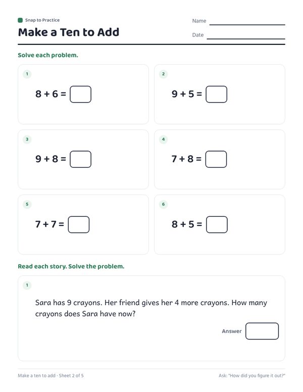 Practice sheet 2 made from it