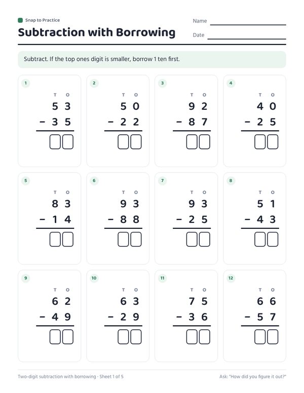 Practice sheet 1 made from it
